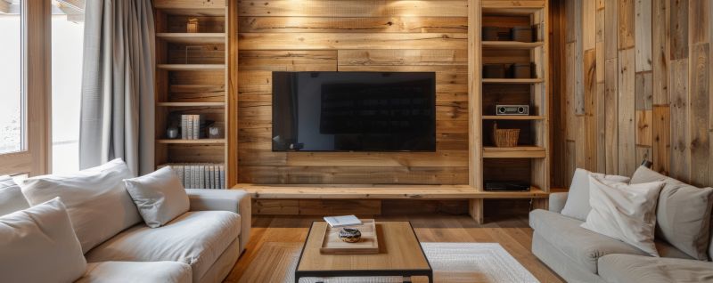 Custom Bookcase Installation in Charlotte, NC