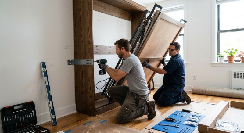 Mudroom Carpentry Installation in Frederick, MD